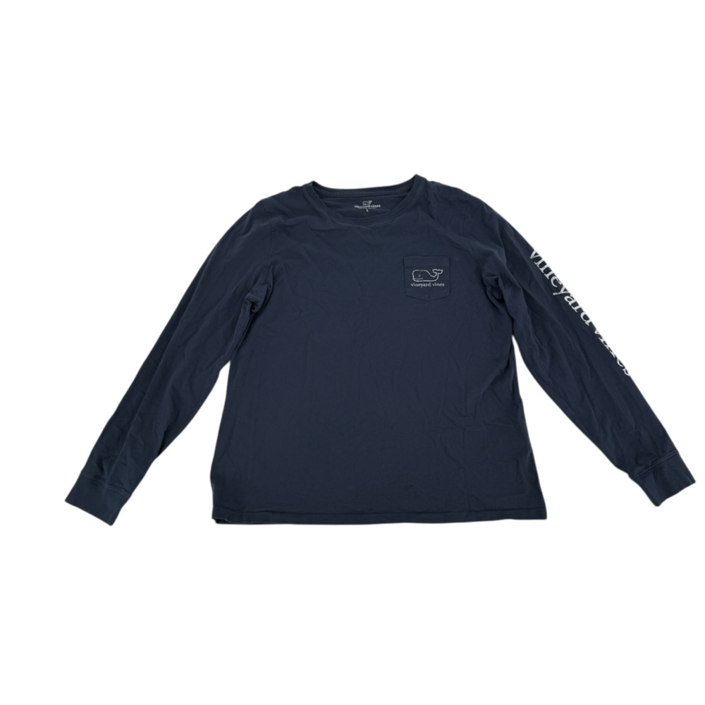 Vineyard Vines Navy Long Sleeve Shirt Size Large Men’s